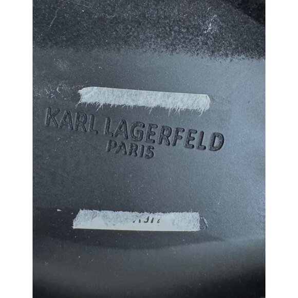 Karl Lagerfeld Grady Embellished Loafer platform Y2K womens sz 8 - Picture 4 of 5